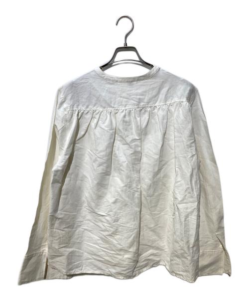 toteme（トーテム）toteme (トーテム) HALF BUTTON LINEN SHIRT アイボリー サイズ:SIZE34の古着・服飾アイテム