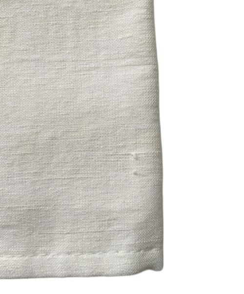 toteme（トーテム）toteme (トーテム) HALF BUTTON LINEN SHIRT アイボリー サイズ:SIZE34の古着・服飾アイテム