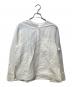 toteme（トーテム）の古着「HALF BUTTON LINEN SHIRT」｜アイボリー