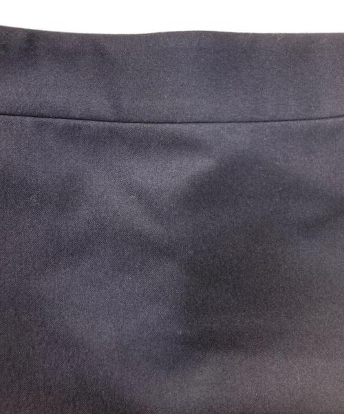 HYKE（ハイク）HYKE (ハイク) ウールラップスカート ネイビー サイズ:SIZE 1の古着・服飾アイテム