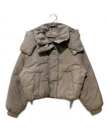 GAP（ギャップ）の古着「プリマロフトフーデッドジャケット」｜ブラウン