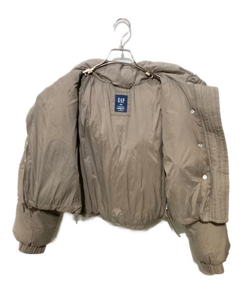 GAP（ギャップ）GAP (ギャップ) プリマロフトフーデッドジャケット ブラウン サイズ:XXSの古着・服飾アイテム