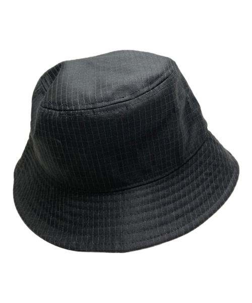 stussy（ステューシー）stussy (ステューシー) Grid Basic Bucket Hat ブラックの古着・服飾アイテム