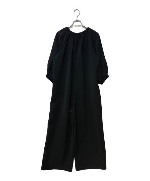 UNITED ARROWS（ユナイテッドアローズ）UNITED ARROWS (ユナイテッドアローズ) COMFY ギャザーオールインワン ブラック サイズ:38の古着・服飾アイテム