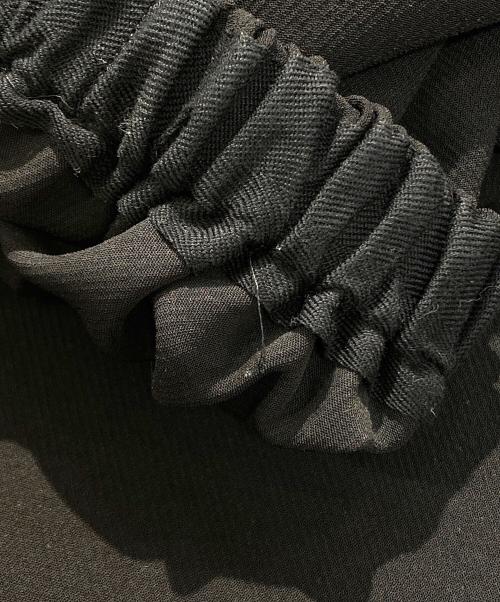 UNITED ARROWS（ユナイテッドアローズ）UNITED ARROWS (ユナイテッドアローズ) COMFY ギャザーオールインワン ブラック サイズ:38の古着・服飾アイテム