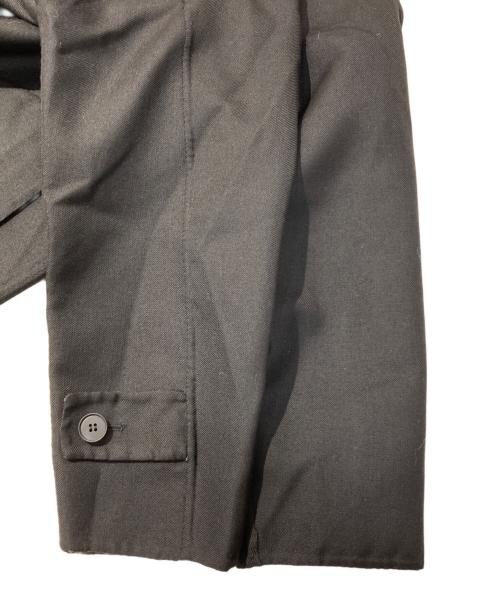 SHIPS Primary navy label（シップス プライマリー ネイビー レーベル）SHIPS Primary navy label (シップス プライマリー ネイビー レーベル) リバーシブルステンカラーコート ブラック サイズ:38の古着・服飾アイテム