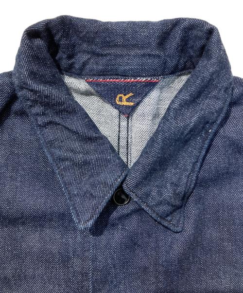 45rpm（45アールピーエム）45rpm (45アールピーエム) インディゴ染デニムカバーオール インディゴ サイズ:SIZE 2の古着・服飾アイテム