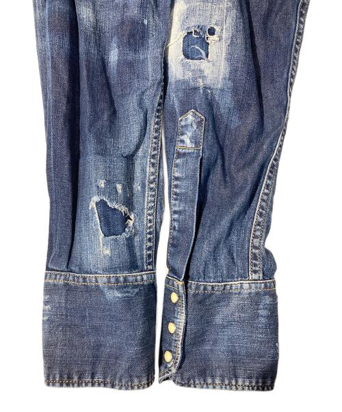 DSQUARED2（ディースクエアード）DSQUARED2 (ディースクエアード) ダンガリーシャツ インディゴ サイズ:SIZE 44の古着・服飾アイテム