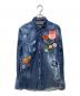 DSQUARED2（ディースクエアード）の古着「ダンガリーシャツ」｜インディゴ