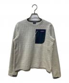 Patagoniaパタゴニア）の古着「R1 エア・クルー」｜ベージュ