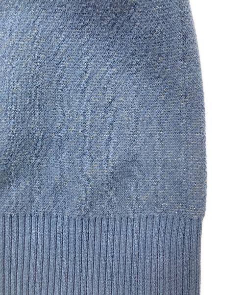 BlackEyePatch（ブラックアイパッチ）BlackEyePatch (ブラックアイパッチ) クルーネックニット ブルー サイズ:Mの古着・服飾アイテム