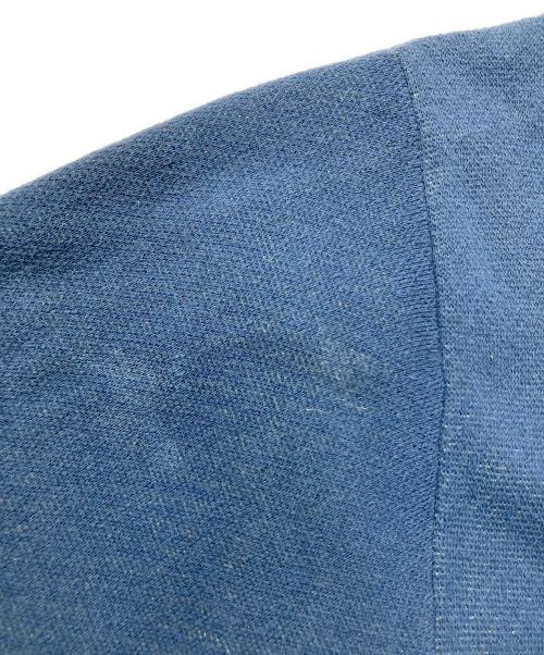 BlackEyePatch（ブラックアイパッチ）BlackEyePatch (ブラックアイパッチ) クルーネックニット ブルー サイズ:Mの古着・服飾アイテム