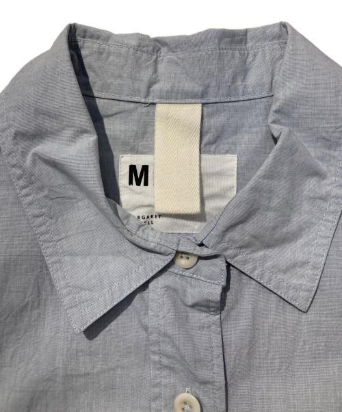 MHL（エムエイチエル）MHL (エムエイチエル) END ON END COTTON WEAVE DRESS ブルー サイズ:SIZE2の古着・服飾アイテム