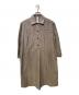 MHL（エムエイチエル）の古着「GARMENT DYE COTTON MOLESKIN DRESS」｜ブラウン