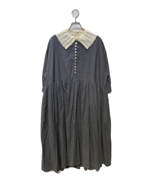haupia（ハウピア）haupia (ハウピア) 森からお便りワンピース グレー サイズ:SIZE38の古着・服飾アイテム