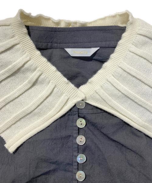 haupia（ハウピア）haupia (ハウピア) 森からお便りワンピース グレー サイズ:SIZE38の古着・服飾アイテム