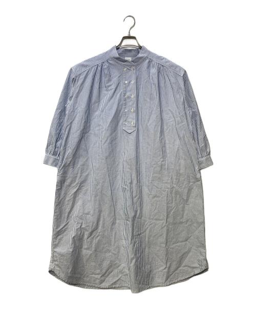 bulle de savon（ビュル デ サボン）bulle de savon (ビュル デ サボン) ワンピース ホワイト×ブルー サイズ:FREEの古着・服飾アイテム