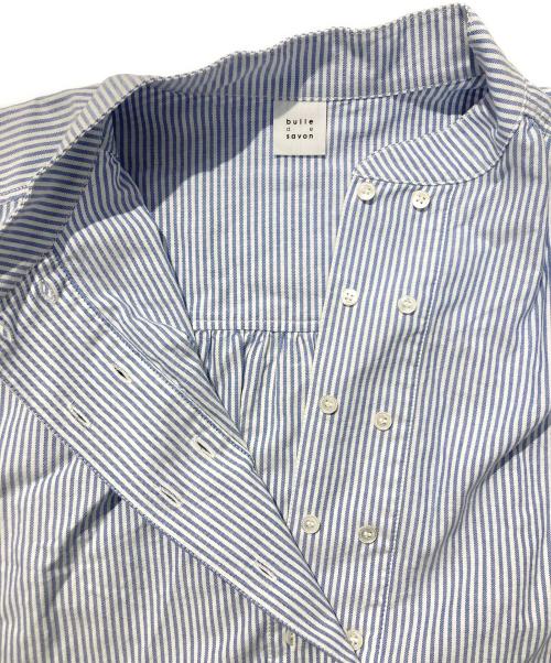 bulle de savon（ビュル デ サボン）bulle de savon (ビュル デ サボン) ワンピース ホワイト×ブルー サイズ:FREEの古着・服飾アイテム