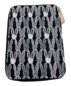 mina perhonenミナ ペルホネン）の古着「手帳カバー」｜ネイビー