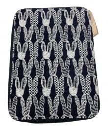 mina perhonen（ミナ ペルホネン）の古着「手帳カバー」｜ネイビー