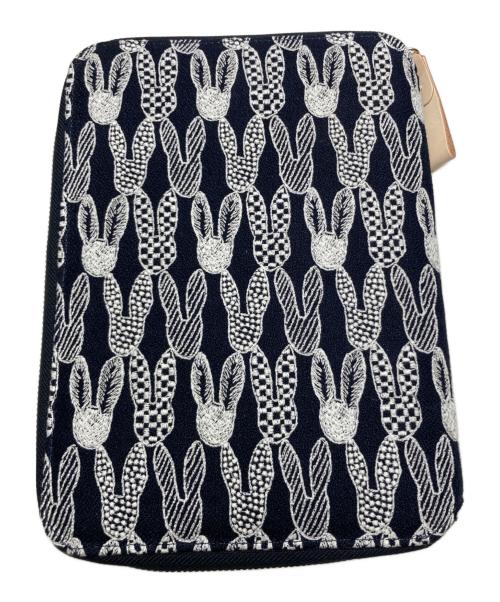 mina perhonen（ミナ ペルホネン）mina perhonen (ミナ ペルホネン) 手帳カバー ネイビー サイズ:FREEの古着・服飾アイテム