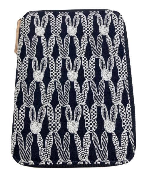 mina perhonen（ミナ ペルホネン）mina perhonen (ミナ ペルホネン) 手帳カバー ネイビー サイズ:FREEの古着・服飾アイテム