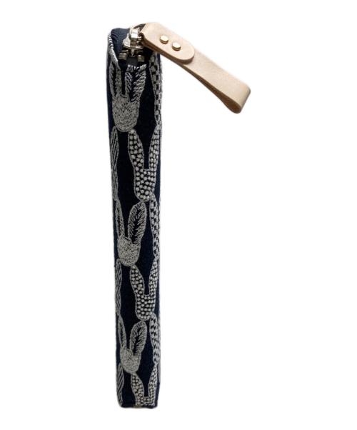 mina perhonen（ミナ ペルホネン）mina perhonen (ミナ ペルホネン) 手帳カバー ネイビー サイズ:FREEの古着・服飾アイテム