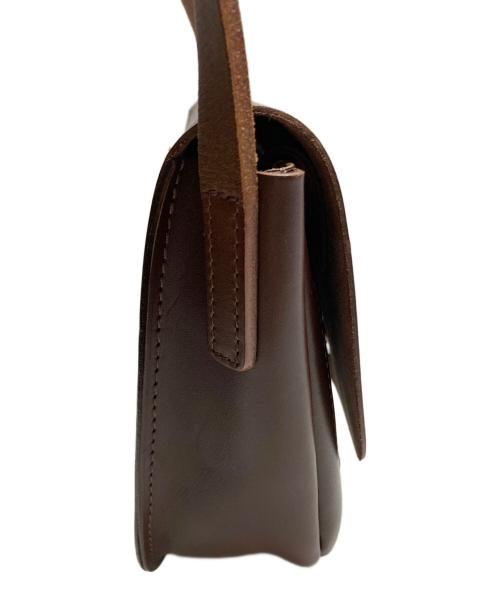 Mimi Berry（ミミベリー）Mimi Berry (ミミベリー) レザーショルダーバッグ ブラウン サイズ:FREEの古着・服飾アイテム