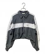 eimy istoireエイミーイストワール）の古着「スイッチングバイカラーブルゾン」｜グレー
