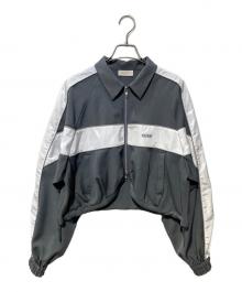 eimy istoire（エイミーイストワール）の古着「スイッチングバイカラーブルゾン」｜グレー