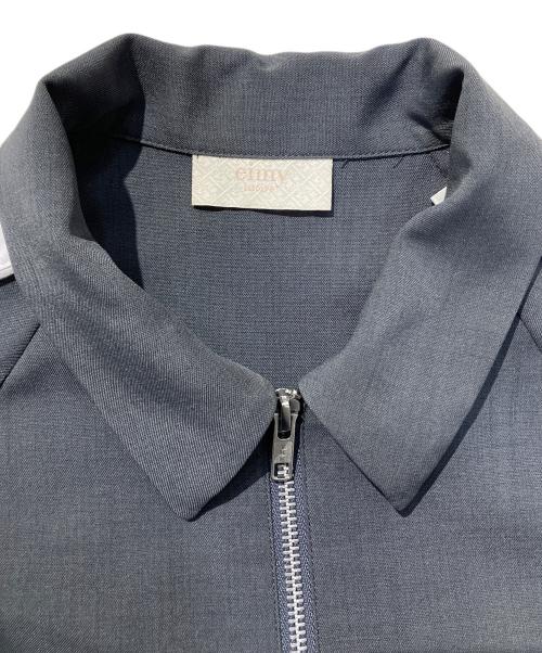 eimy istoire（エイミーイストワール）eimy istoire (エイミーイストワール) スイッチングバイカラーブルゾン グレー サイズ:Freeの古着・服飾アイテム