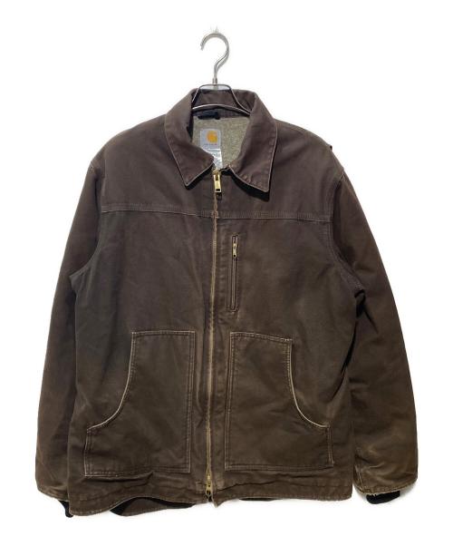 CarHartt（カーハート）CarHartt (カーハート) ダックジャケット ブラウン サイズ:Lの古着・服飾アイテム