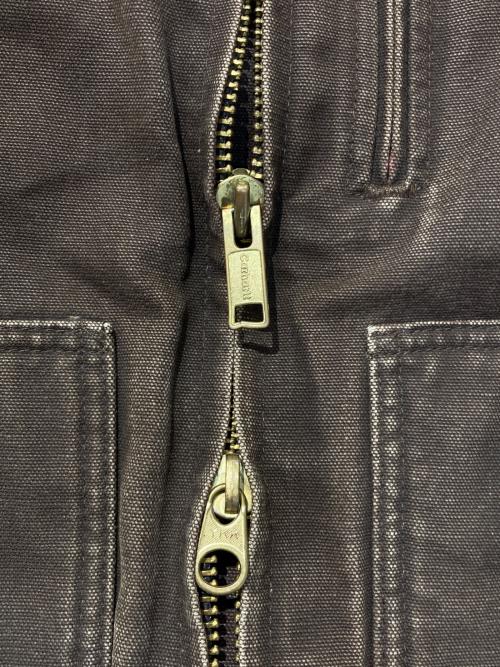 CarHartt（カーハート）CarHartt (カーハート) ダックジャケット ブラウン サイズ:Lの古着・服飾アイテム