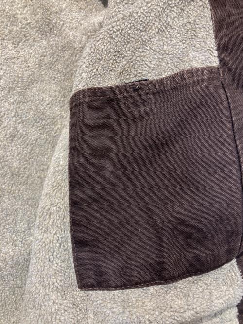 CarHartt（カーハート）CarHartt (カーハート) ダックジャケット ブラウン サイズ:Lの古着・服飾アイテム