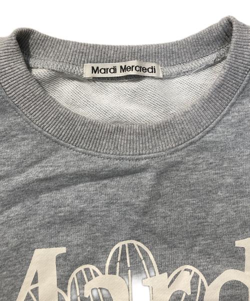 Mardi Mercredi（マルディメクルディ）Mardi Mercredi (マルディメクルディ) スウェット グレー サイズ:FREEの古着・服飾アイテム
