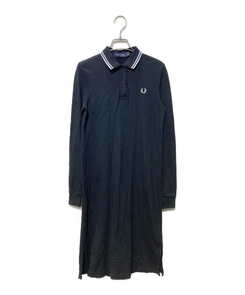 FRED PERRY（フレッドペリー）FRED PERRY (フレッドペリー) The Long Sleeve Twin Tipped Fred Perry Dress ブラック サイズ:UK　8の古着・服飾アイテム