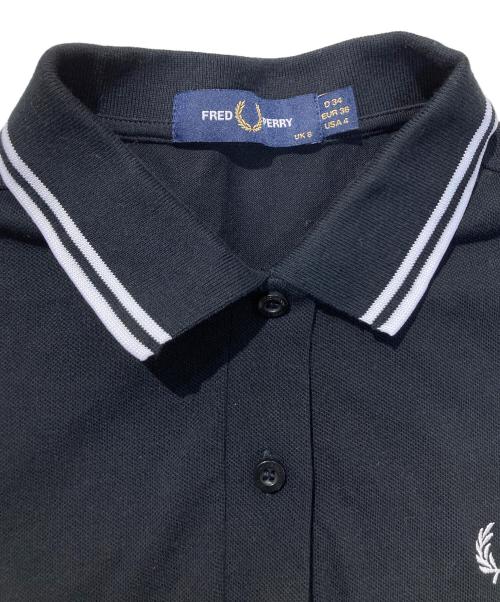 FRED PERRY（フレッドペリー）FRED PERRY (フレッドペリー) The Long Sleeve Twin Tipped Fred Perry Dress ブラック サイズ:UK　8の古着・服飾アイテム
