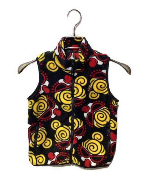 HYSTERIC MINI（ヒステリックミニ）HYSTERIC MINI (ヒステリックミニ) マイクロフリースベスト ブラック サイズ:120ｃｍの古着・服飾アイテム