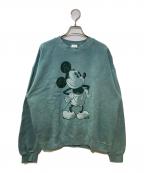 THE Disney Storeザ ディズニー ストア）の古着「スウェット」｜黄緑