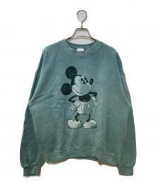 THE Disney Store（ザ ディズニー ストア）の古着「スウェット」｜黄緑