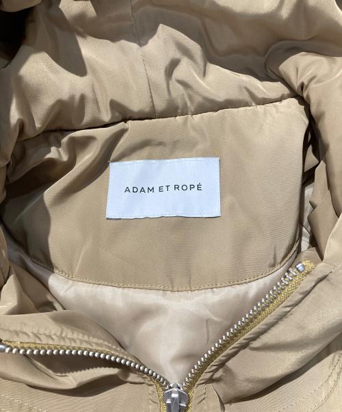 Adam et Rope（アダム エ ロペ）Adam et Rope (アダム エ ロペ) 中綿ボアコート ベージュ サイズ:FREEの古着・服飾アイテム