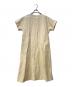 SWINSWING（スウィンスウィング）の古着「リネン混ワンピース」｜ベージュ