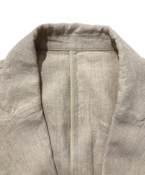 SLOBE IENA（スローブ イエナ）SLOBE IENA (スローブ イエナ) フレンチリネンジャケット ベージュ サイズ:サイズ表記なしの古着・服飾アイテム