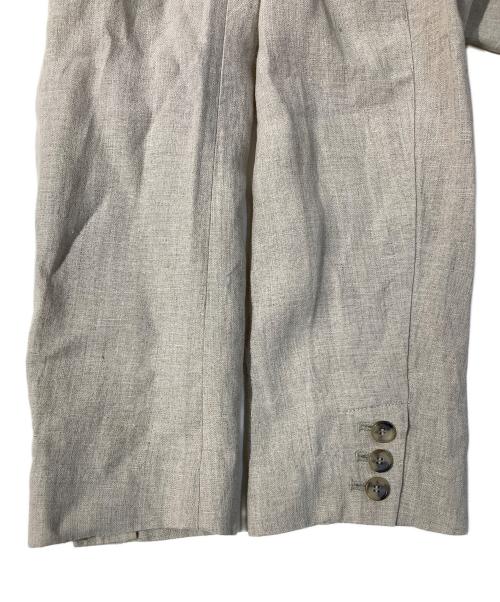 SLOBE IENA（スローブ イエナ）SLOBE IENA (スローブ イエナ) フレンチリネンジャケット ベージュ サイズ:サイズ表記なしの古着・服飾アイテム