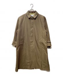 Adam et Rope（アダム エ ロペ）の古着「オーバーサイズロングステンカラーコート」｜ベージュ