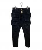 DRKSHDWダークシャドウ）の古着「Creatch Cargo Drawstring Pants」｜ブラック
