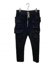 DRKSHDW（ダークシャドウ）の古着「Creatch Cargo Drawstring Pants」｜ブラック