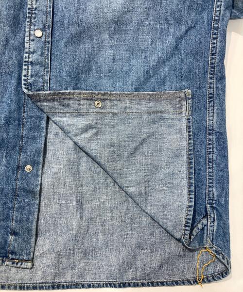 Maison Margiela（メゾンマルジェラ）Maison Margiela (メゾンマルジェラ) ウエスタンデニムシャツ インディゴ サイズ:SIZE 40の古着・服飾アイテム