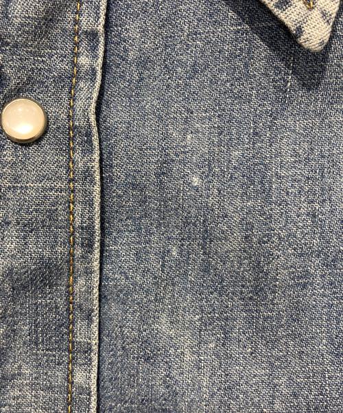 Maison Margiela（メゾンマルジェラ）Maison Margiela (メゾンマルジェラ) ウエスタンデニムシャツ インディゴ サイズ:SIZE 40の古着・服飾アイテム