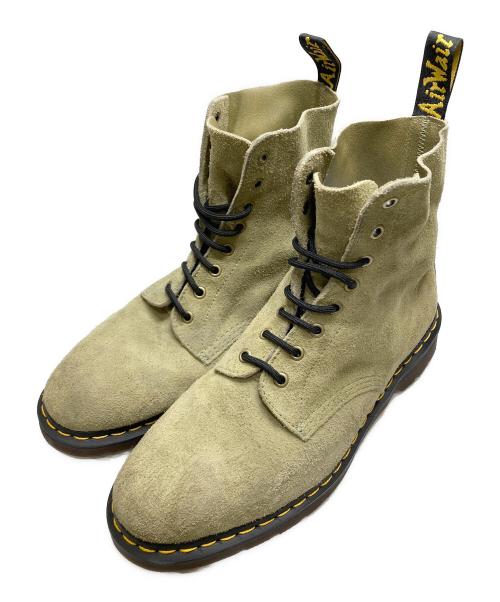Dr.Martens（ドクターマーチン）Dr.Martens (ドクターマーチン) スエード8ホールブーツ ベージュ サイズ:UK10の古着・服飾アイテム